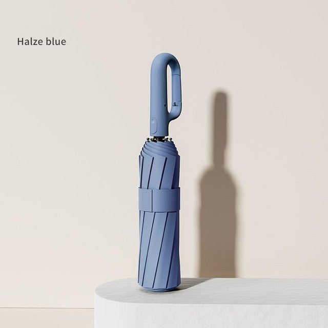 Vollautomatischer Regenschirm von Fancy Homeware in Hellblau, XL mit 125 cm Durchmesser, windabweisend, regenabweisend und UV-beständig (UPF 50+) mit Aluminiumgestell - Bild 1