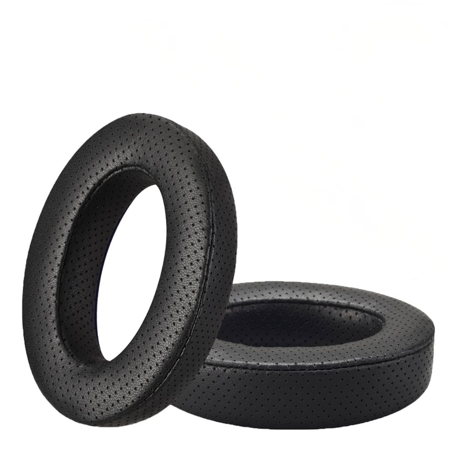 ERIKOLE Ersatz-Ohrpolster aus Schaffell in Schwarz für Sennheiser HD600, HD650, HD660S und HD545 Kopfhörer (Lammfell perforiert) - Bild 6