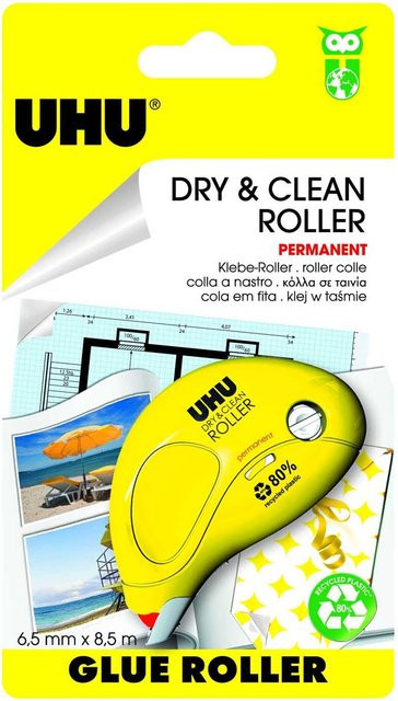 UHU Dry & Clean Klebestift permanent 6,5mm - Bild 1