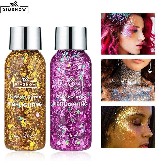 DIMSHOW Glitzergel, wasserfest, Unisex - Bild 1