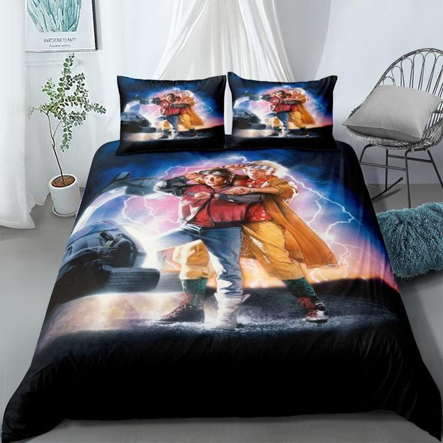 Bettwäsche-Set Monika Chen mit Grafikdesign, Mehrfarbig, Material: Polyester, Breite: 228 cm - Bild 1