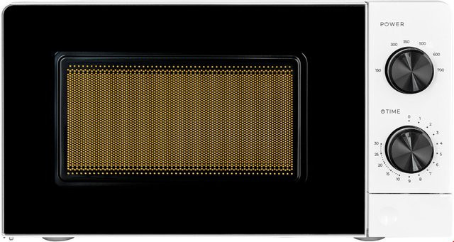 Exquisit Solo-Mikrowelle MW950-070 in Weiß mit 20 Litern Volumen und 700 Watt Leistung - Bild 1