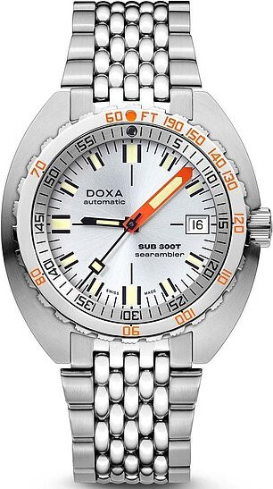 Doxa SUB300T Searambler Armbanduhr, Automatik, Edelstahl, 42,5 mm, Herren - Bild 1