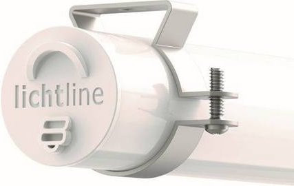 Lichtline Montageclip-Set 829702290042 in Weiß aus Edelstahl und Kunststoff, 1 Stück - Bild 1