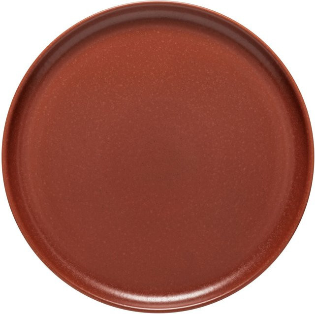Costa Nova Servierplatte Pacifica aus Steinzeug, Rot, Rund, Durchmesser: 32,3 cm, Höhe: 2,3 cm, 12er Pack - Bild 1