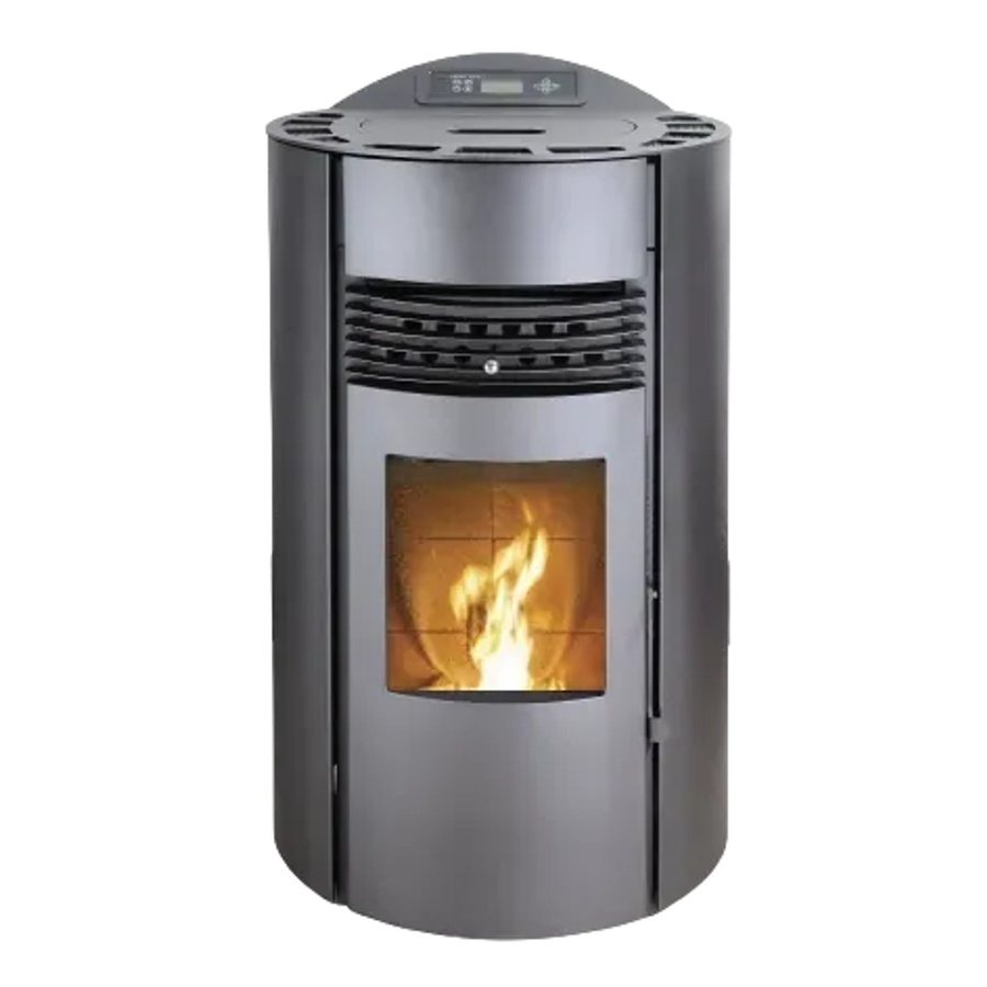 Schenger Pelletofen HP51-R Schwarz mit WIFI, ECO-Modus und Timer, 8,8kW, Energieeffizienzklasse A+ - Bild 2