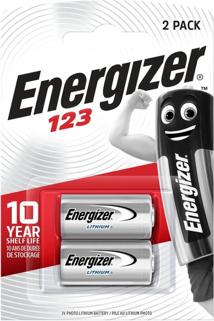 Energizer Lithium Fotobatterie 123 Knopfzellen - Bild 2