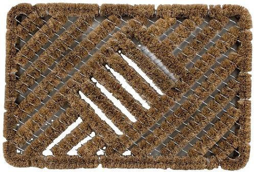 Siena HOME Drahtgittermatte Wire Fußmatte in Braun, B: 39,0 cm, L: 59,0 cm - Bild 1