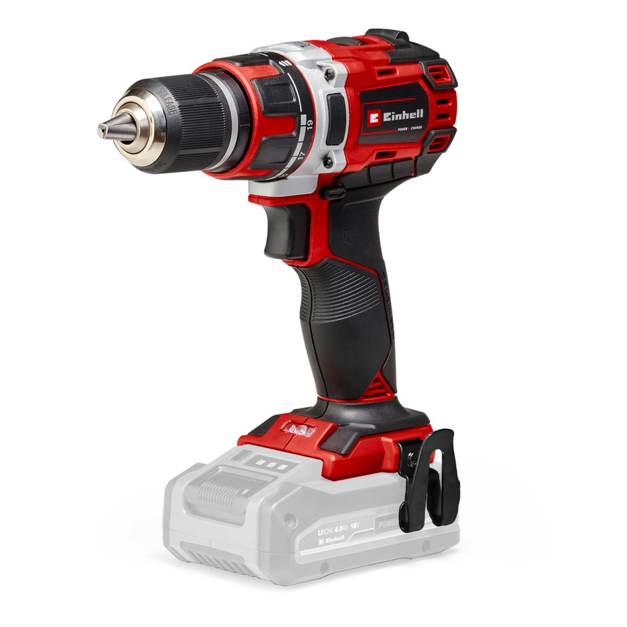 Einhell Power X-Change Akku-Bohrschrauber TP-CD 18/50 Li BL Solo 18V in Rot/Schwarz - Bild 2