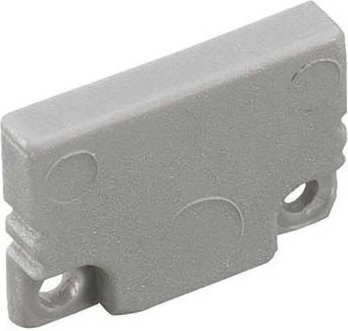 Barthelme Endkappen-Set aus Aluminium und Kunststoff in Silber und Grau - Bild 1