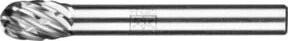 PFERD Hochleistungsfrässtift STEEL Tropfen TRE in Silber, Durchmesser: 8 mm, Länge: 13 mm, Schaft-Durchmesser: 6 mm, für Stahl - Bild 1