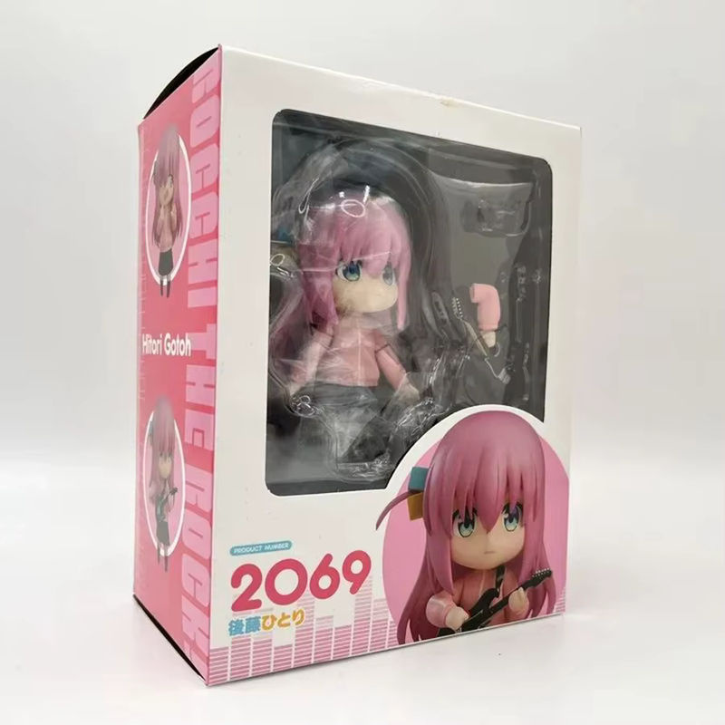 Bandai Bocchi den Felsen Anime Figur Gotoh Hitori Actionfigur aus Kunststoff, mehrfarbig, Höhe: 10 cm - Bild 4
