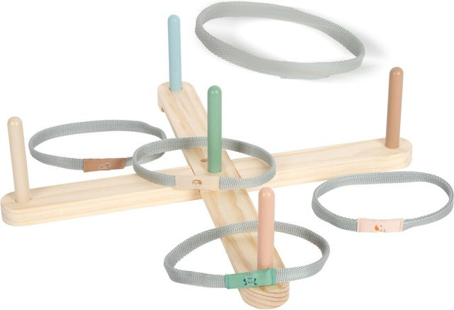 small foot Ringwurfspiel Garden Buddies aus Holz, mehrfarbig - Bild 1