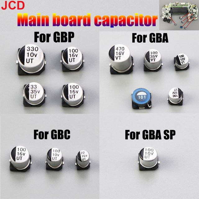 JCD Hauptplatinen-Kondensator für Gameboy Pocket, GBA, GBC, GBP und GBA SP zur Reparatur und als Ersatzteil - Bild 1