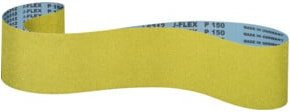 Klingspor Schleifband LS 312 JF für Metall, Korn 280, Gelb, Breite: 30 cm, Länge: 350 cm - Bild 1