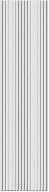Denpanels Akustikpaneel Wandverkleidung in Weiß mit Akustikfilz und MDF im nordischen Design - Bild 1