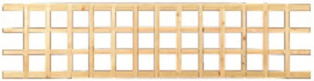 T & J Zaunmodul-System Trelleborg Rankgitter, grün, kesseldruckimprägniert, H x B x T: 180 x 42,5 x 2,8 cm - Bild 1