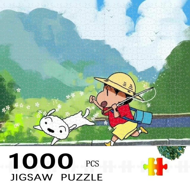 KAYOU Shin Chan Puzzle, 1000 Teile, bunt - Bild 1