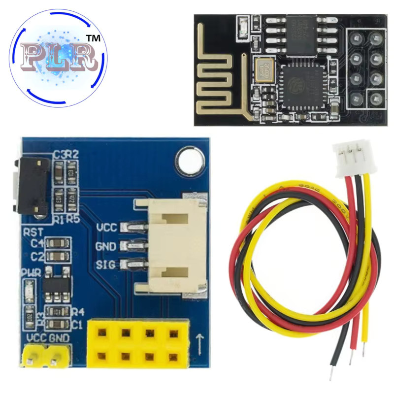 SAMIORE ROBOT ESP8266 ESP-01S RGB LED Controller Modul für WS2812 Lichtringe und Smart Electronic DIY Projekte - Bild 2