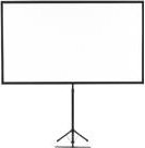 Epson ELPSC21 Projektionsbildschirm mit Stativ in Weiß, 203 cm Diagonale, Format 16:9 - Bild 1