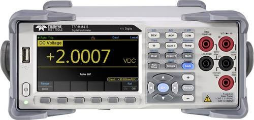 Teledyne LeCroy T3DMM4-5 Tisch-Multimeter mit digitalem Grafik-Display in Grau, 60000 Counts - Bild 1