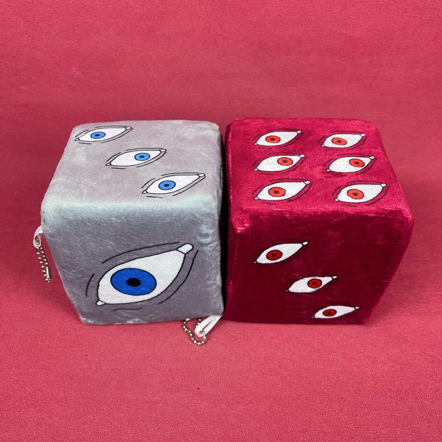 Yiran toy 1 Jujutsu Kaisen Satoru Gojo Plüschtier blau 8cm - Bild 1