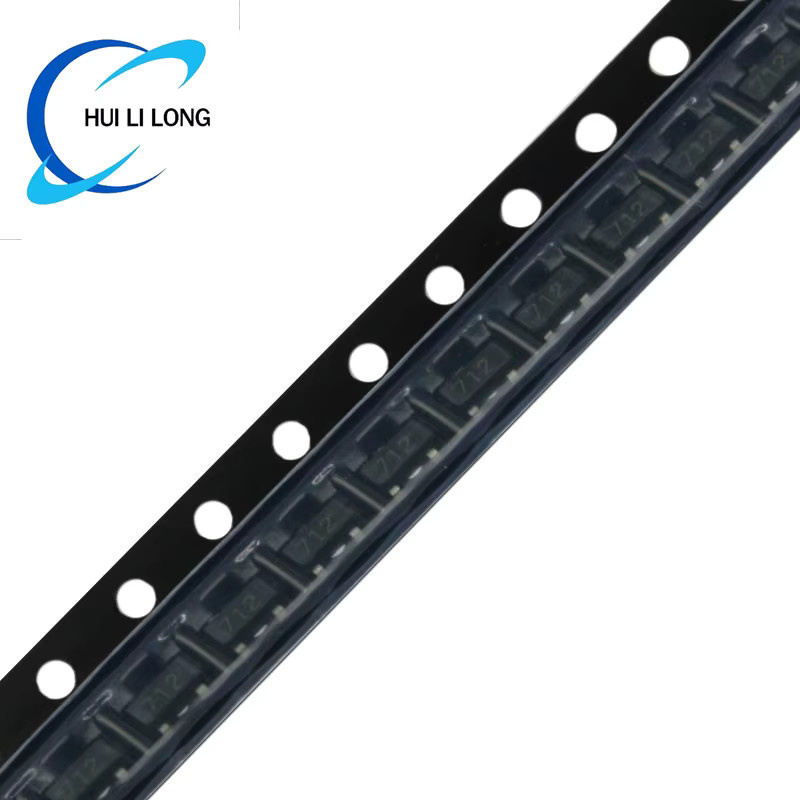 SM712 TVS-Schutzdiode für asymmetrischen RS485-Schutz, SOT-23 Gehäuse, Schwarz - Bild 2