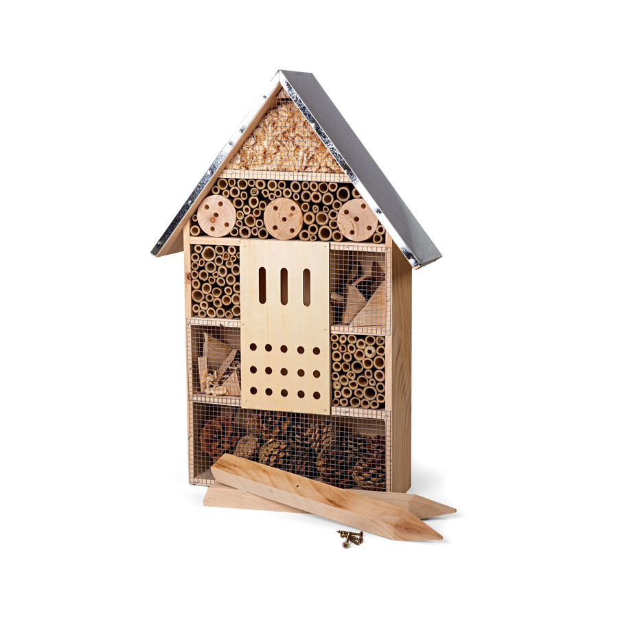 CULT at home Insektenhotel XXL Braun H: 77 cm, B: 38 cm - Bild 2