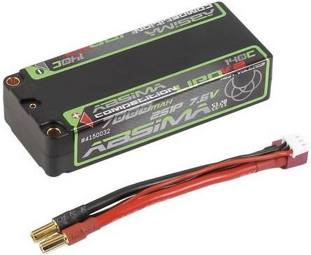 Absima Modellbau-Akkupack LiHv 7,6V 7000 mAh in Schwarz mit 2 Zellen und Hardcase - Bild 1