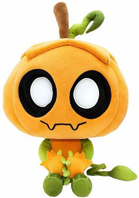 Yiran toy Dandy Herzumarmender Kürbis Plüschtier, 25cm, Orange - Bild 1
