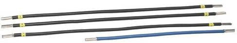 Hager Y871F Zugangskabelbaum universZ 16mm² 4-polig in Schwarz und Blau - Bild 1
