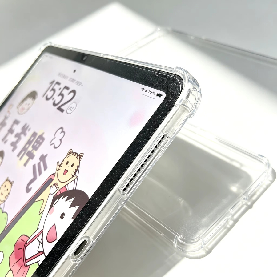 Schlanke und stoßfeste Vollschutz-Softcase Hülle für iPad Mini, Air und Pro, transparent von tzion - Bild 2