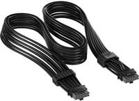 Corsair ThermalProtect 12V-2x6 PCIe Netzteilkabel in Schwarz - Bild 1
