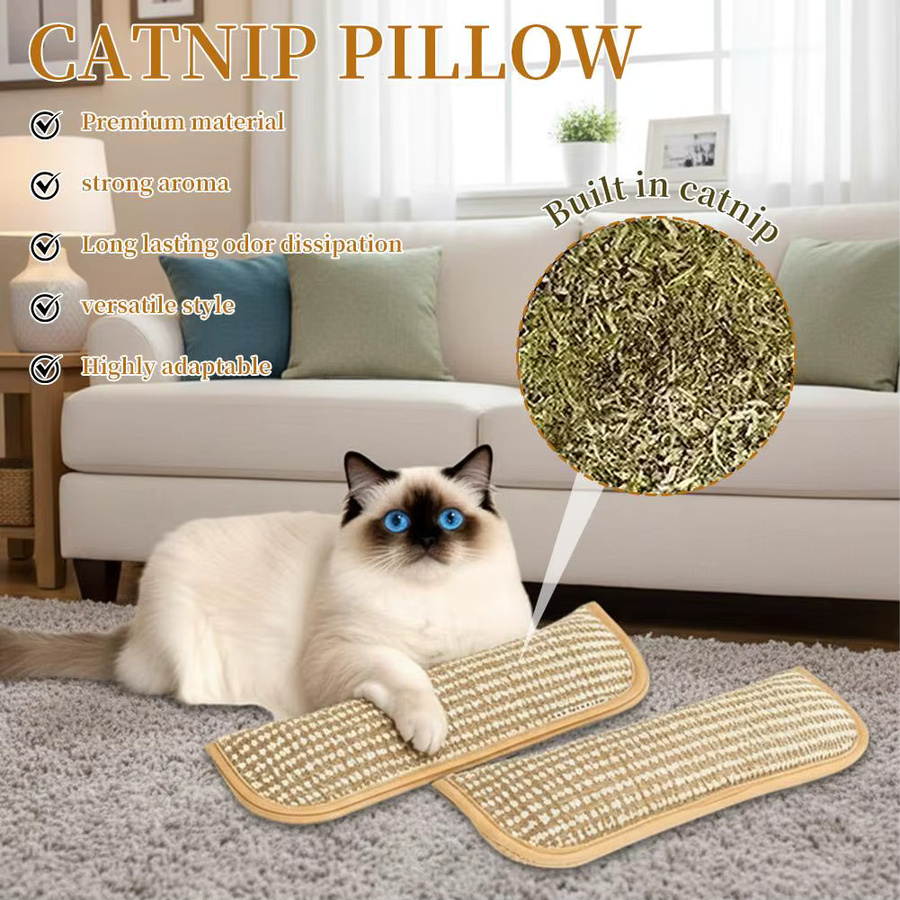 KITPIPI Katze Scratcher Interaktives Spielzeug, mit Katzenminze - Bild 2
