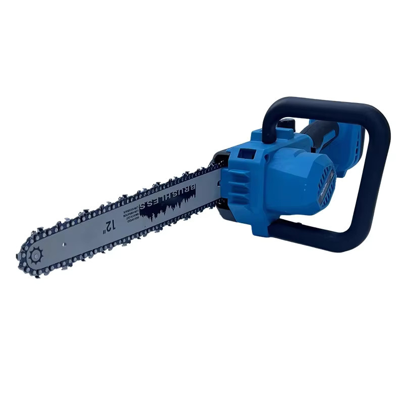 Makita Bürstenlose Akku-Kettensäge in Blau mit automatischem Öler, 30,5 cm Schwert für Holzschnitte und Baumpflege - Bild 2