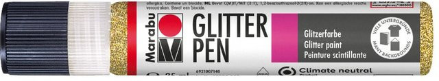 Marabu Glitter Pen in Gold - Bild 1