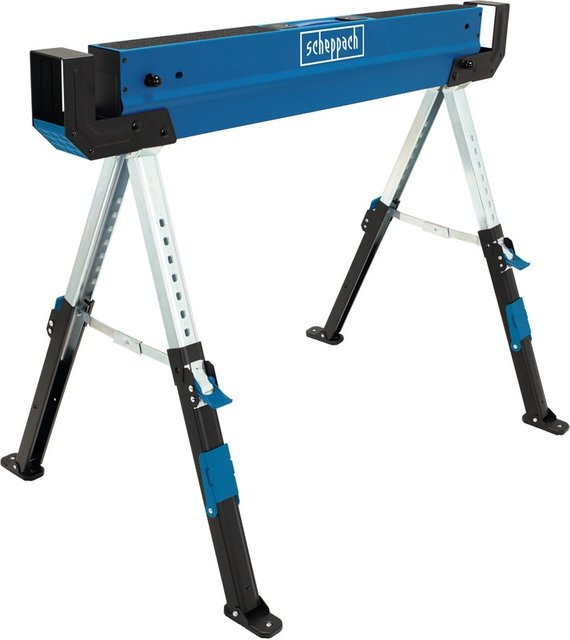 Scheppach Sägebock MWB600 Set in Blau (2 Stück) - Bild 1