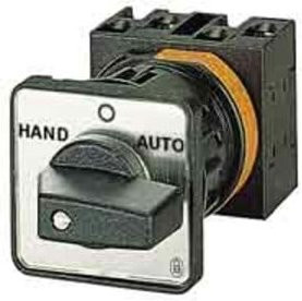 Eaton Umschalter 2pol. T0-2-8211/E Schwarz IP65 Einbau Ausführung - Bild 1