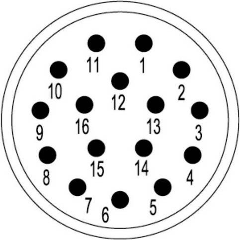 Weidmüller Steckereinsatz 16 in Weiß 1170080000 - Bild 1