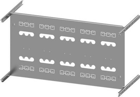 Siemens SIVACON S4 Montageplatte 3VA20, 3-polig, Festeinbau, grau, H: 40 cm, B: 80 cm, 100A - Bild 1