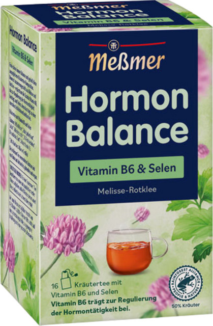 Meßmer Kräutertee Melisse-Rotklee, Teebeutel, 32g - Bild 1