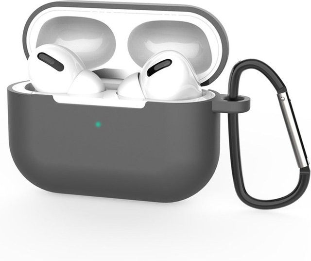 Techsuit Silikonhülle für Apple AirPods Pro 3, Grau - Bild 1