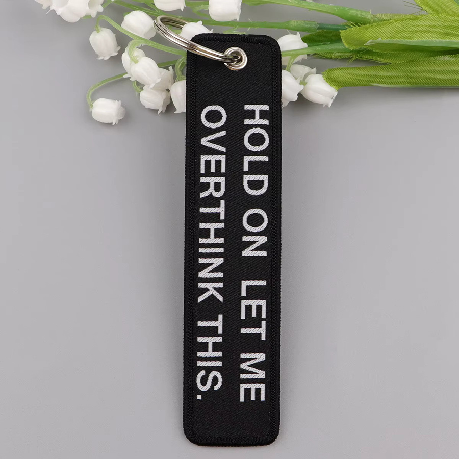 Potdemiel Schlüsselanhänger Stickerei, Schwarz, Unisex - Bild 2