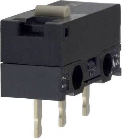 Omron D2F-5 Mikroschalter in Schwarz - Bild 1