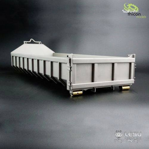 Thicon Models 55015 Abroll-Mulde aus Edelstahl im Maßstab 1:14 - Bild 1