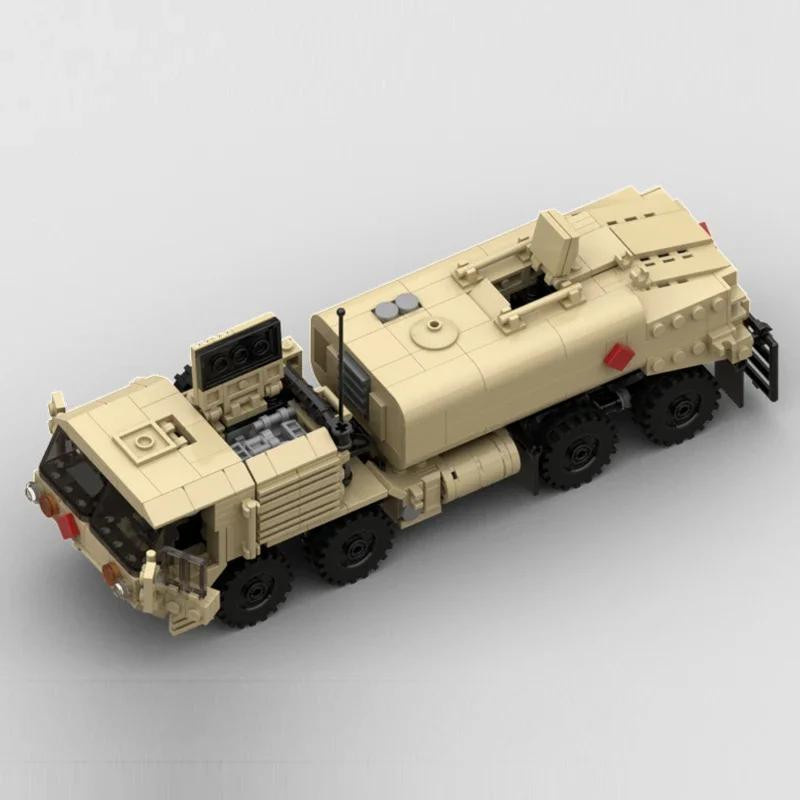 Yiran toy M978 HEMTT Betankungs-Service-LKW Steine US-Militär ab 14 Jahren - Bild 2