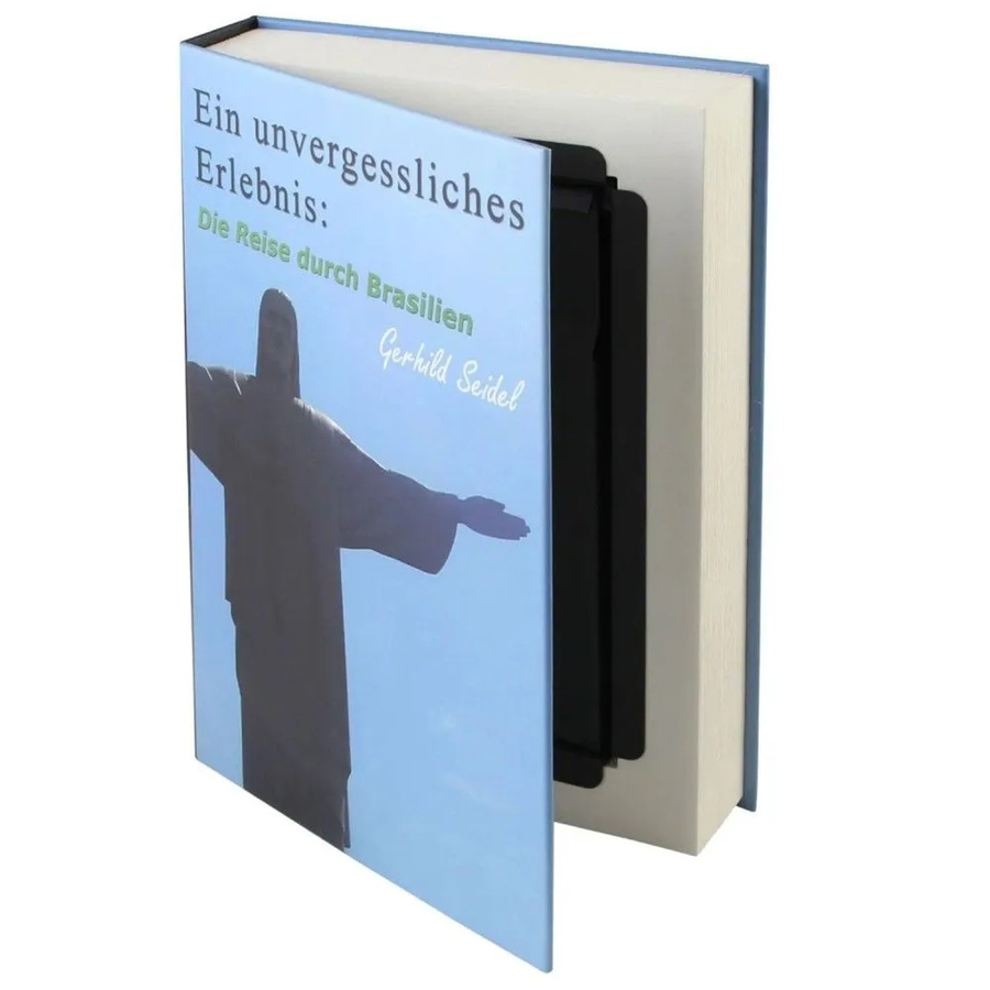 HMF Buchtresor Geldkassette für Papierseiten B/H/T: 23 x 15 x 4 cm - Bild 2