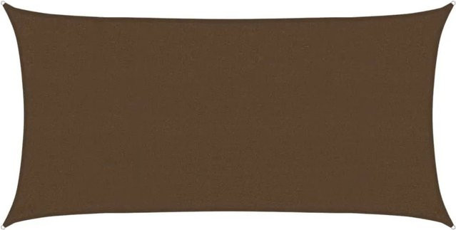 Furnicato Sonnensegel aus HDPE in Braun, Rechteckig, B: 400 cm, T: 200 cm - Bild 1