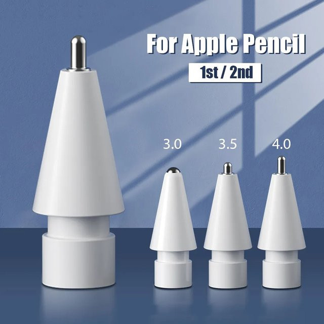 Apple Ersatzspitzen für Apple Pencil 1. und 2. Generation, Weiß - Bild 1
