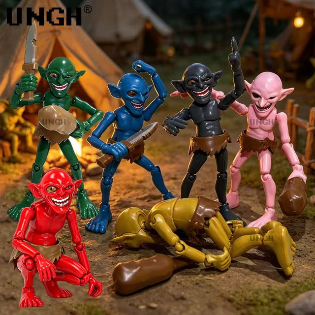 UNGH Fantasy Goblin Multi-Gelenk-Roboter-Elfen-Bausatz, Actionfigur - Bild 1